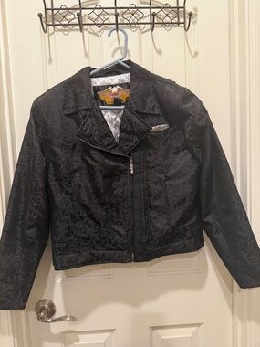Harley-Davidson women's motorcycle riding jacket Jacquard medium great condtion